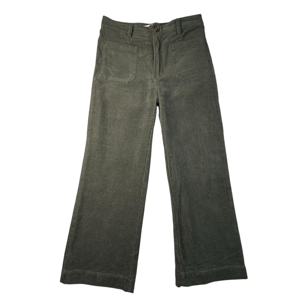 Grace Olive Cropped Pants